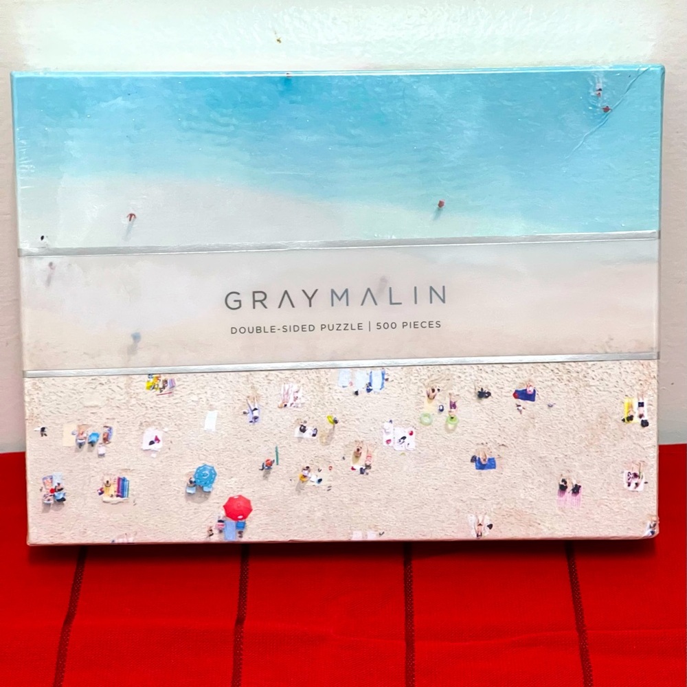 Box of Gray Malin Double Sided 24x18" Puzzle 500 Pieces NIB